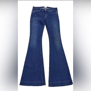 Hudson Jeans Blue Flare & Wide Leg Women Jeans